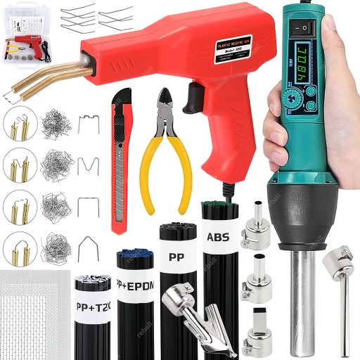 НАБОР СТЕПЛЕРА СВАРОЧНЫЙ АППАРАТ ДЛЯ РЕМОНТА ПЛАСТИКОВОГО БАМПЕРА СВАРКА + СКОБЫ XXL