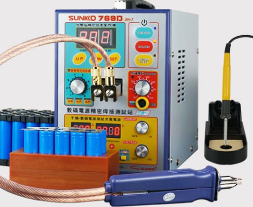 АПАРАТ ІМПУЛЬСНОГО ТОЧКОВОГО ЗВАРЮВАННЯ SUNKKO 769D АКУМУЛЯТОРНИЙ ЗВАРЮВАЛЬНИЙ АПАРАТ