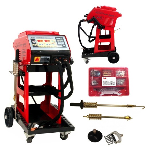 ЗВАРЮВАЛЬНИЙ АПАРАТ SPOTTER ДЛЯ ПРОТЯГАННЯ ЛИСТОВОГО МЕТАЛУ 19 кВт ЗНІМНИК