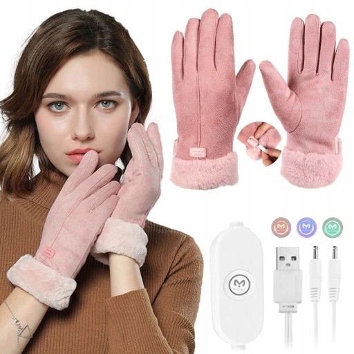 ЗИМНИЕ ЖЕНСКИЕ ПЕРЧАТКИ С USB-ПОДОГРЕВОМ
