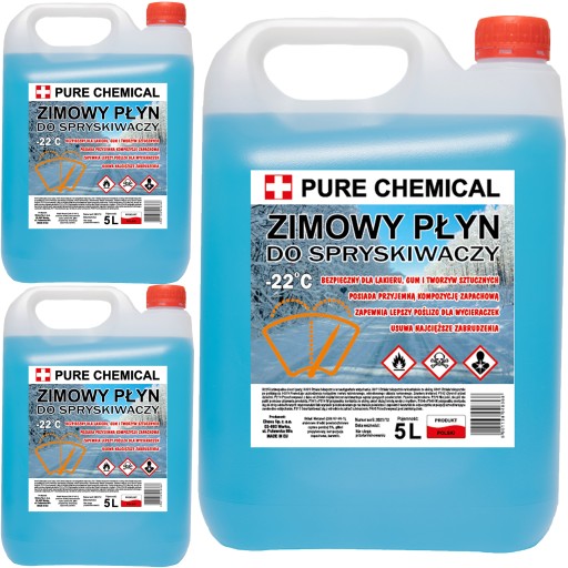 ЗИМНЯЯ ОМЫВАЮЩАЯ ЖИДКОСТЬ -22 ТОЛЬКО ДЛЯ ПРЕДПРИЯТИЙ 15Л