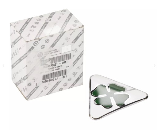 ЗНАЧОК КОНЮШИНА ЕМБЛЕМА ALFA ROMEO GIULIA QUADRIFOGLIO OE 50538691