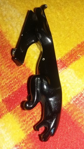 КАПОТ БЕЙДЖ СТАТУЕТКА ФІГУРКА JAGUAR X J S ОРИГІНАЛ В ХОРОШОМУ СТАНІ