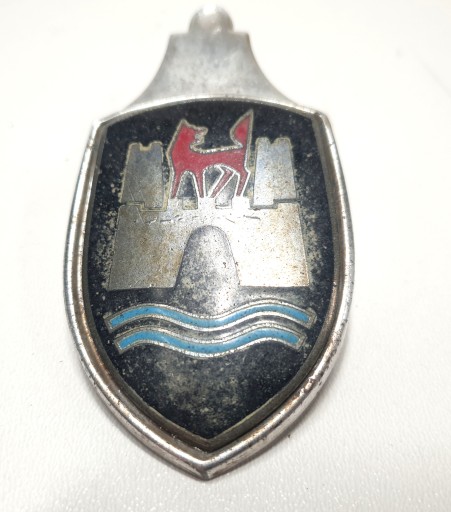 БЕЙДЖ ЛОГОТИП ЕМБЛЕМА ПЕРЕДНИЙ КАПОТ VW GARBUS WOLFSBURG 59-62 1BM853601B