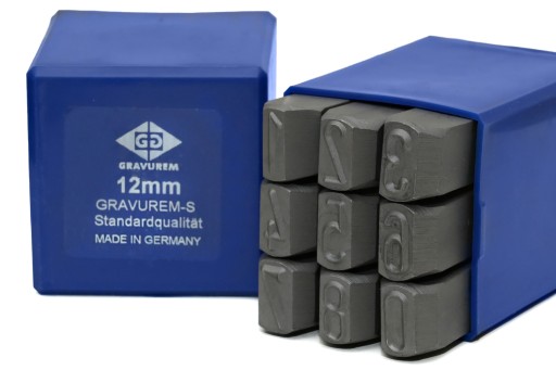 МАРКЕР НОМЕР ПЕЧАТКИ ЦИФРИ 0-9 НІМЕЧЧИНА 12 мм