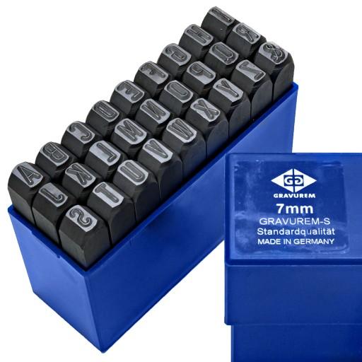 Маркер нумератор штампы буквы 27 Германия 7 мм