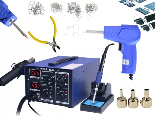 ПЛАСТИКОВЫЙ СКОБ СВАРОЧНЫЙ СТАНОК WEP 852D+ +Набор пластиковых 3х насадок