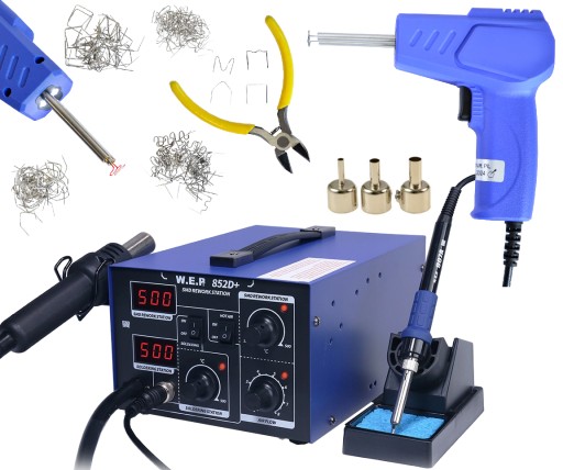 ПЛАСТИКОВЫЙ СТЕПЛЕР, СТЕПЛЕР, СВАРОЧНЫЙ МАШИН WEP 852D+