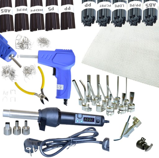 ПЛАСТИКОВИЙ СТЕПЛЕР СТЕПЛЕР ЗВАРЮВАЛЬНА МАШИНА WEP 8858-I Зварювальний набір