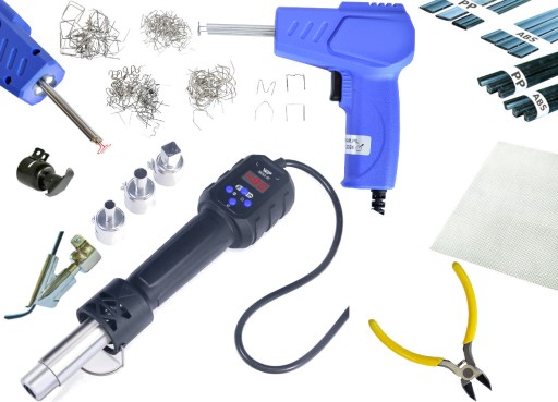 ПЛАСТИКОВЫЙ СКОБ СВАРОЧНЫЙ СТАНОК WEP 8858-IV Набор насадок для материала НО