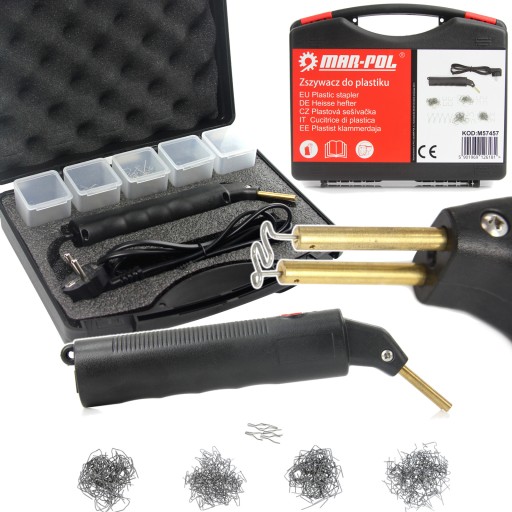 ПЛАСТИКОВІ СКОБИ ЗВАРЮВАЛЬНИЙ АПАРАТИ ЗВАРЮВАЛЬНІ АПАРАТИ + СКОБИ