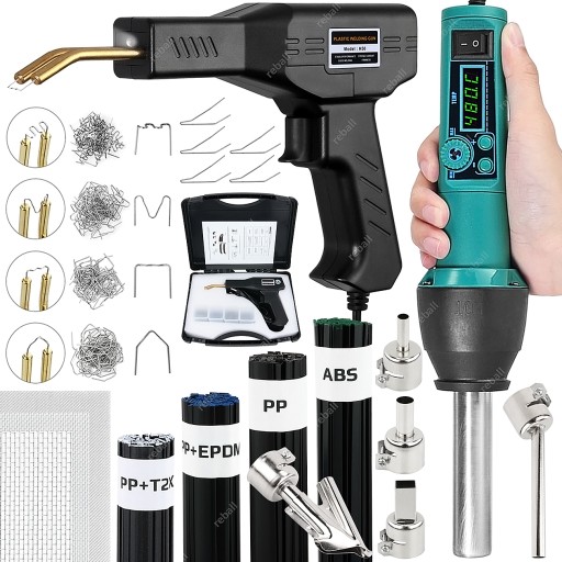 МАШИНА ДЛЯ ЗВАРЮВАННЯ ПЛАСТИКУ РЕМОНТ БАМПЕРА + СКОБКИ XXL