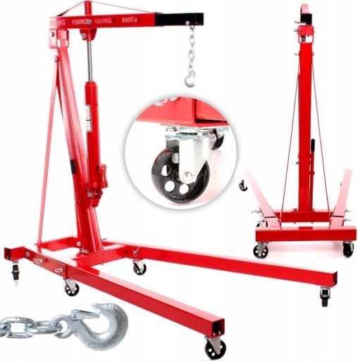 2Т КРАН ДЛЯ МАСТЕРСКИХ, 2000 КГ ПОДЪЕМНЫЙ СТАБИЛЬНЫЙ И ПРОЧНЫЙ КРАН ДЛЯ МАСТЕРСКИХ