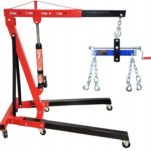 КРАН МАСТЕРСКОЙ, ПОДЪЕМ 2Т, КРАН ДВИГАТЕЛЬ, БЛОК БАЛАНСИРОВКИ