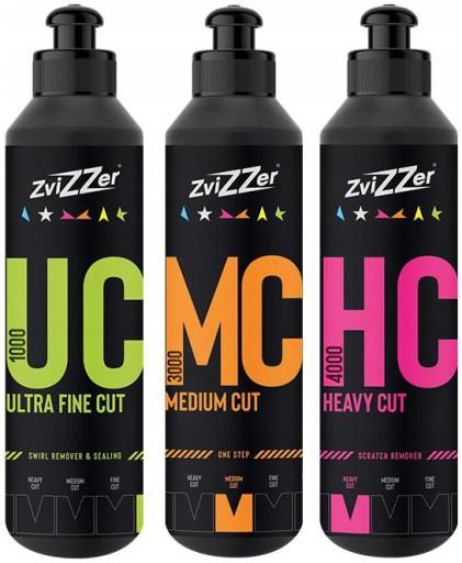 НАБІР ПОЛІРУВАЛЬНОЇ ПАСТИ ZVIZZER UC1000 MC3000 HC4000