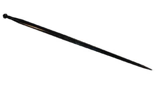 RT1 - Граблина навантажувача пряма, подвійний Т-профіль 36х1100 мм, загострений наконечник з н