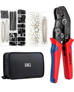Обтискний інструмент Homca SN-28B 0,14-1 мм² + Набір конекторів