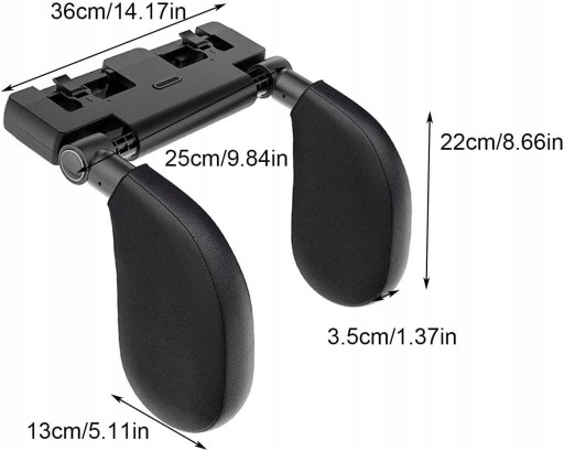 Підголівник для сну в авто - Подушка дорожня