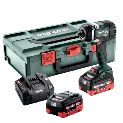 Викрутка ударна 2x5.5Ah SSW 18 LTX 800 BL Metabo
