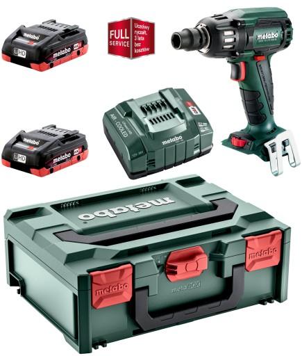Ударная отвертка 400 Нм SSW 18LTX 400 BL 2x4,0 Ач METABO 602205800
