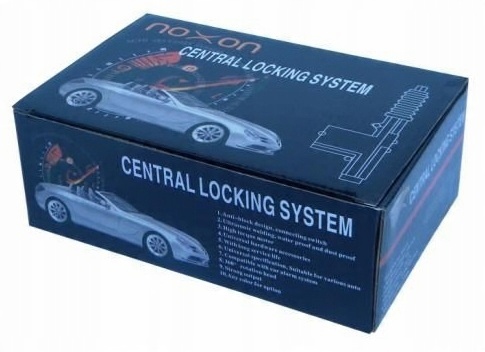 13P1 - Central locking 4 doors with a universal remote control