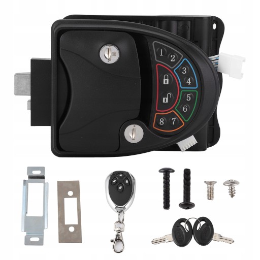 016611 - Замок на вхідні двері, цифровий замок, пульт