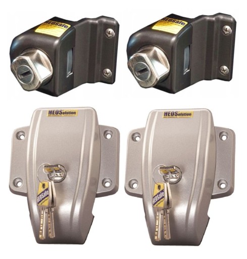 1385617602G - Замки для кабіни Sprinter від 2018 + Безпека дверей HEOS срібло в-wa