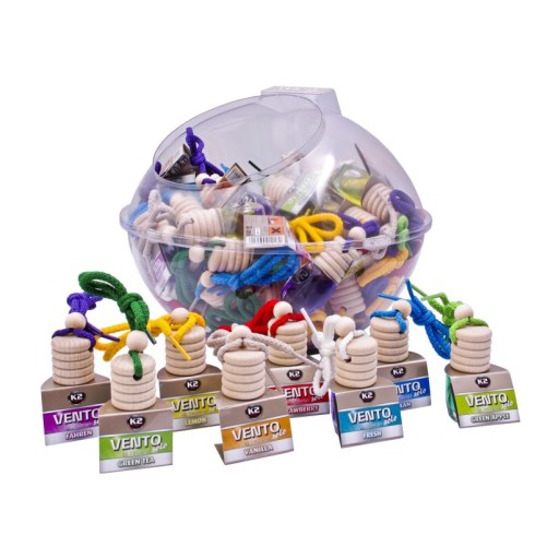 VENTO SOLO MIX ароматизатор в шариках, 8 мл, элегантный освежитель воздуха во флаконе, 64 шт. K2.