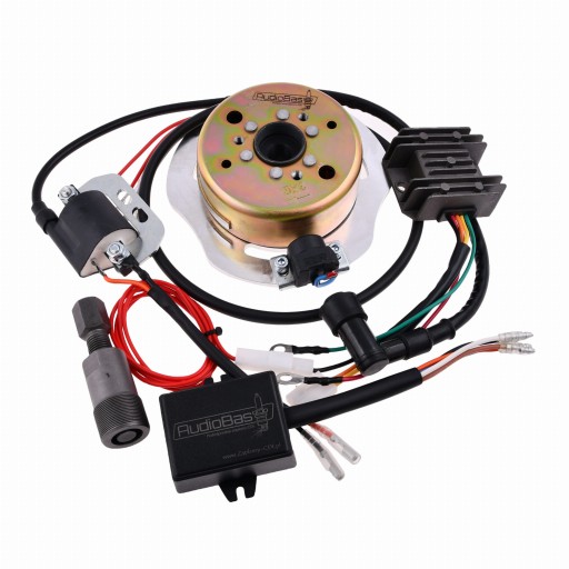 ABCDIS175 - Безконтактне запалювання CDI AUDIOBAS 12V SHL 175 KPL