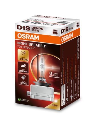 Лампа Osram XENARC NIGHT BREAKER 220 D1S 35 Вт 1 шт.