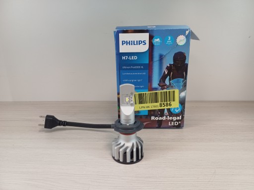 10056527 - Лампа Philips Ultinon Pro6000 H7-LED 15W фара для мотоцикла