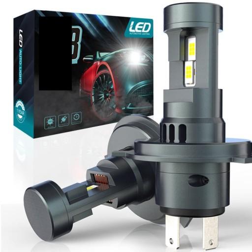 LERTZ X90 H4 LED - H4 LED лампи 2x canbus BULB 1:1 POWERFUL 6000K XENO WHITE N CSP GENERATION