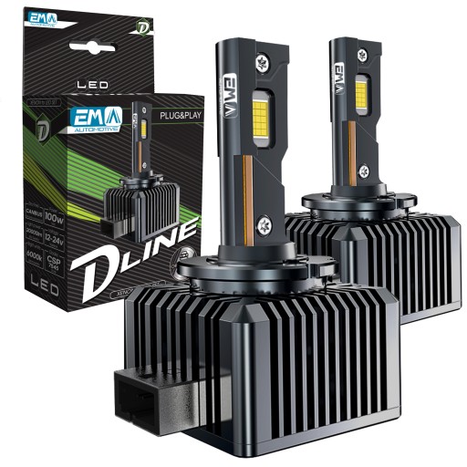 D1S Светодиодные ксеноновые лампы накаливания Plug&Play Ксеноновые горелки 6000K CAMBUS POWERFUL