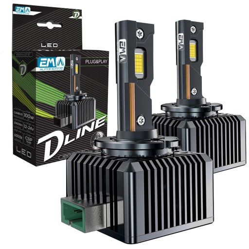 D3S LED ксенонові лампи розжарення Plug&Play Ксенонові пальники 6000K CAMBUS POWERFUL