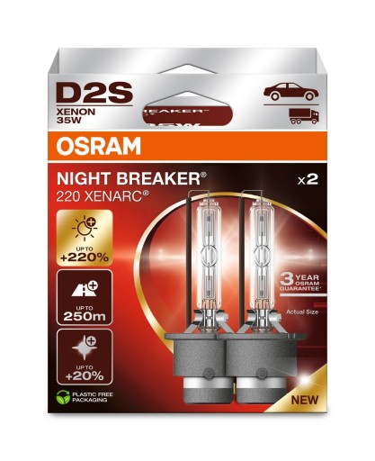 Лампы Osram XENARC NIGHT BREAKER 220 D2S 35 Вт 2 шт.