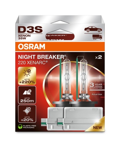 Лампы Osram XENARC NIGHT BREAKER 220 D3S 35 Вт 2 шт.