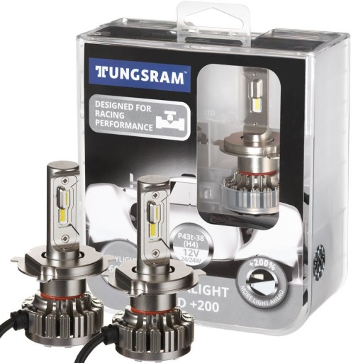 Лампы светодиодные Tungsram Megalight +200% H4 24 Вт 2 шт.