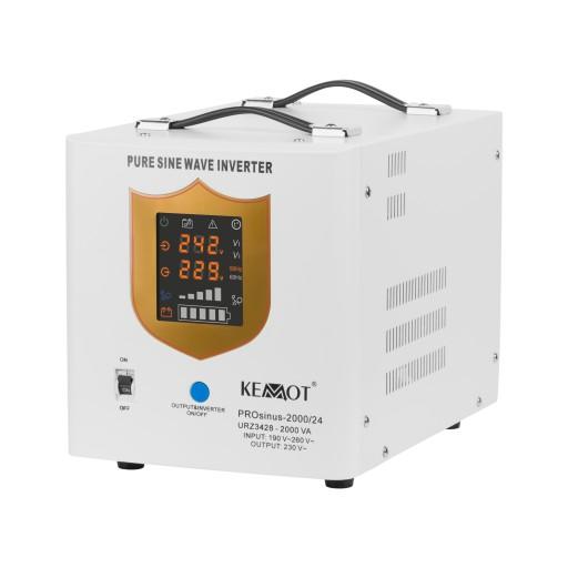 КЕМОТ PROsinus-2000/24 ​​Аварийный источник питания, преобразователь с чистым