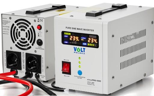 Источник бесперебойного питания UPS Volt Polska SINUS PRO-500E для печи полная синусоидальная волна