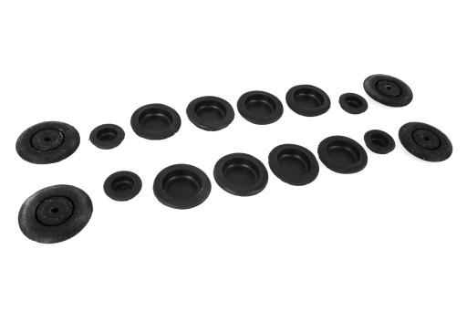 002 - Rubber sill plugs-Mercedes W123 orig.