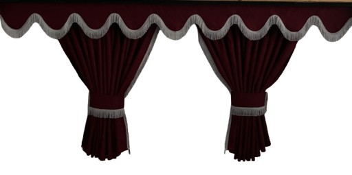 Стандартна штора TIR - DAF XF105 XF106 SPACE CAB