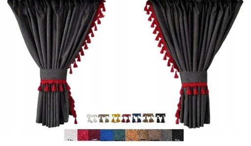 Стандартная штора МДП без перекладины и бахромы - MAN XXL