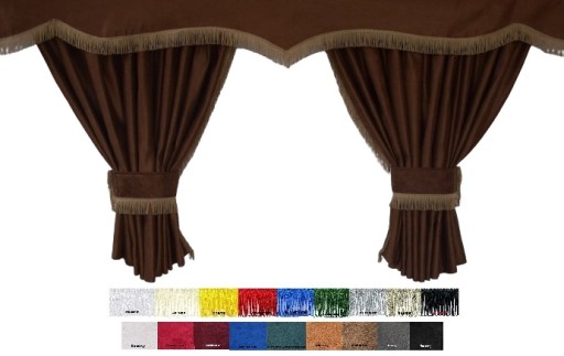 Стандартная шторка TIR, классика - SCANIA до 2017 г. - собственная перекладина