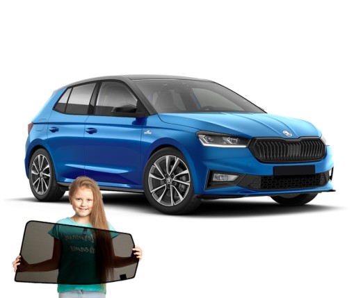 Шторы солнцезащитные козырьки посвящены Skoda Fabia 4 IV хэтчбек