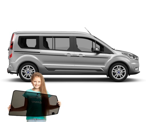 Шторы посвященные универсалу Ford Grand Tourneo Connect 2 II 2012-2022 гг.