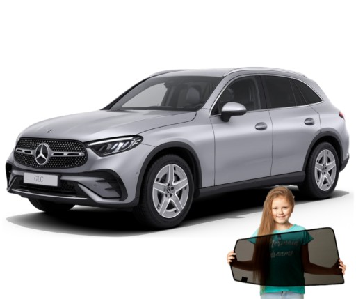 Шторки, присвячені позашляховику Mercedes-Benz GLC (2) X254 2022 року - RayStop