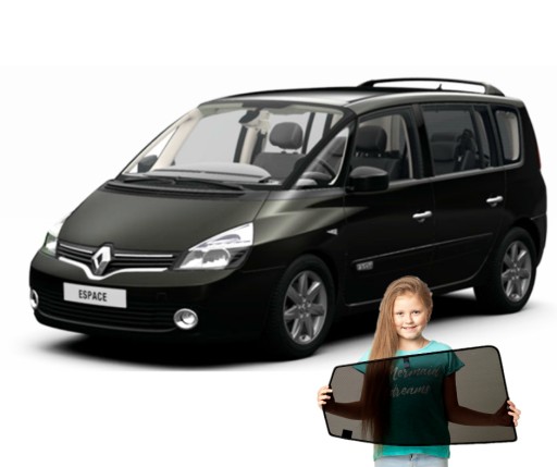 Шторы посвященные минивэну Renault Espace IV 4 2002-2014 гг. RayStop