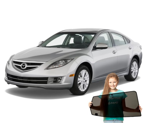 Специальные шторки на магнитах для Mazda 6 2 II седан 2007-2012 гг. RayStop