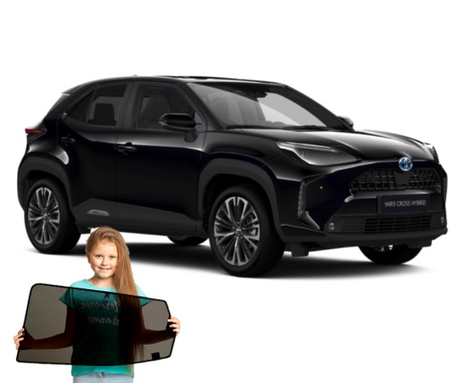 Специальные шторки на магнитах для Toyota Yaris Cross 2020 г.в. - RayStop