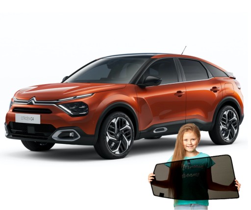 Шторы на магнитах Citroen C4 3 III хэтчбек 2020 г.в. - RayStop